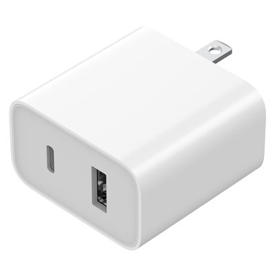 Xiaomi Mi 33W USB-C & USB-A Fast Charger - White