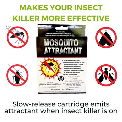 Flowtron Insect Killer Octenol Mosquito Attractant Cartridge